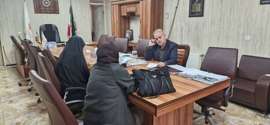 شهریار | دیدار چهره به چهره سرپرست اداره بهزیستی شهرستان با مراجعین