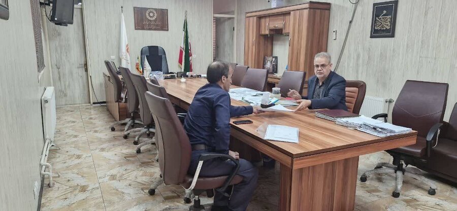 شهریار | دیدار چهره به چهره سرپرست اداره بهزیستی شهرستان با مراجعین