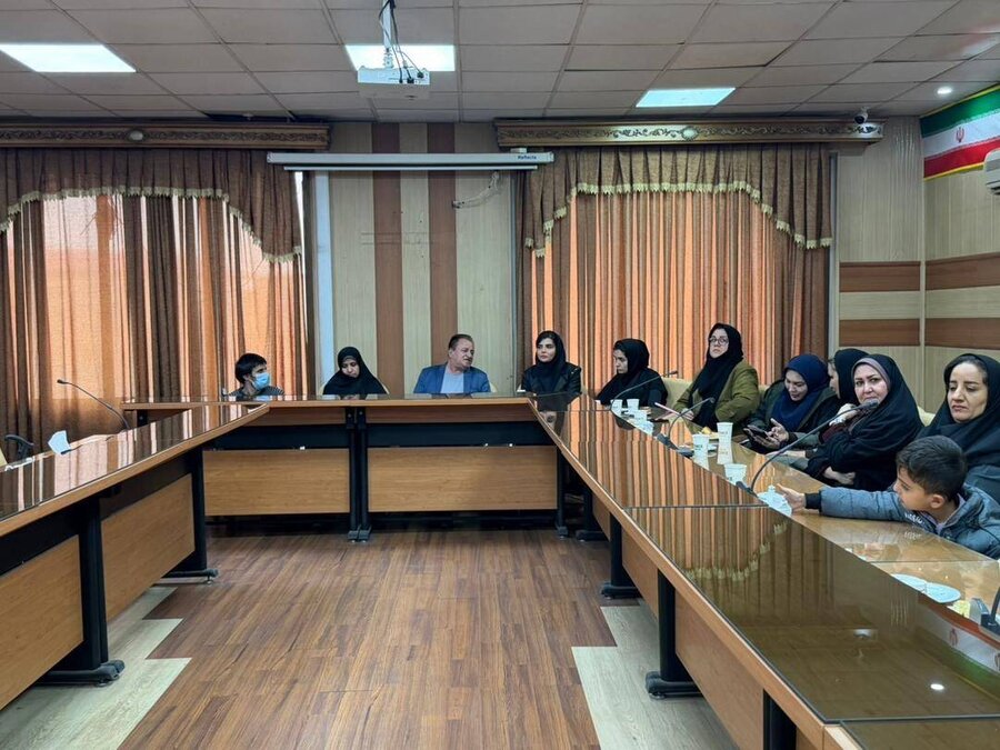 شهریار | دیدار با شهردار اندیشه و تجلیل از ایشان به پاس تلاش‌های پیشرو در ایجاد «شهر دوستدار معلولین»