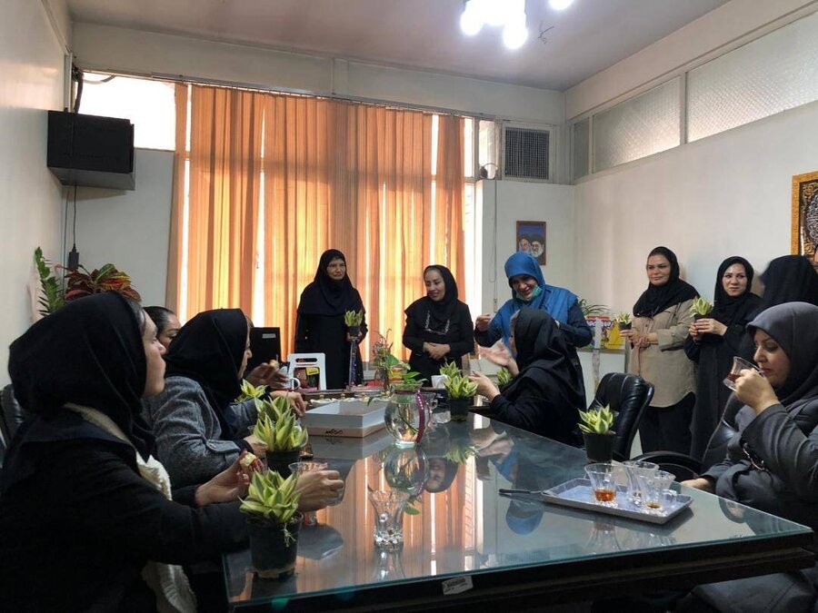 شهرتهران| تقدیر سرپرست مرکز حر از بانوان به مناسبت میلاد حضرت زهرا (س)