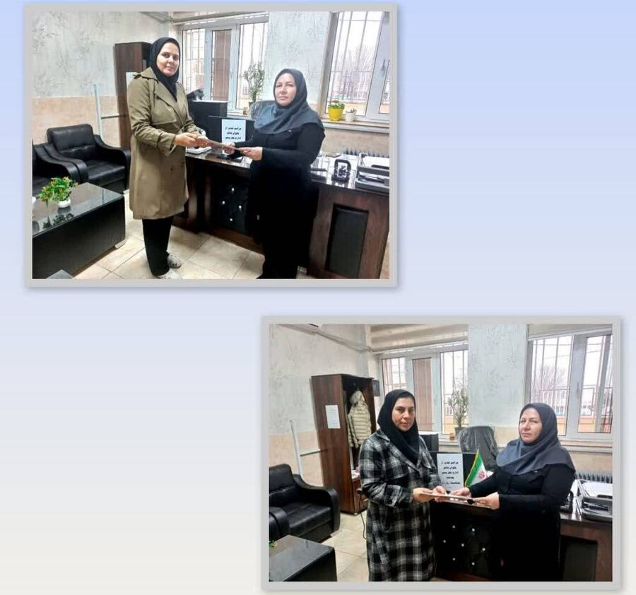 تجلیل از بانوان شاغل در بهزیستی پلدشت به مناسبت ولادت حضرت فاطمه زهرا(س)