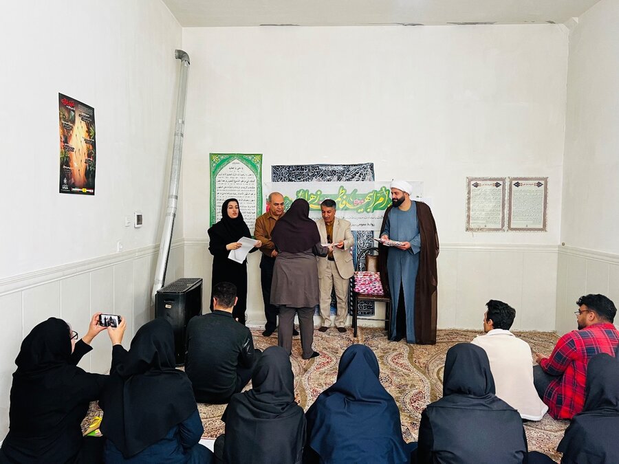 رباط کریم | تجلیل از بانوان اداره به مناسبت ولادت حضرت فاطمه زهرا(س)