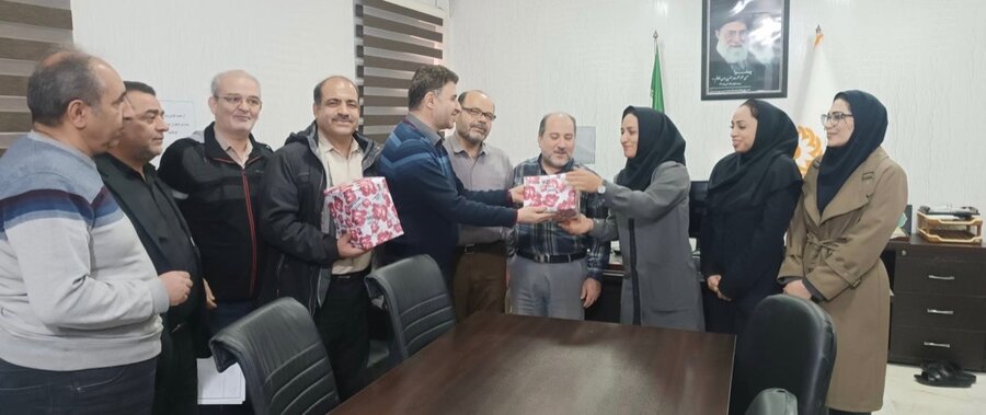 پیشوا | تجلیل از کارمندان معلول به مناسبت روز جهانی معلولین