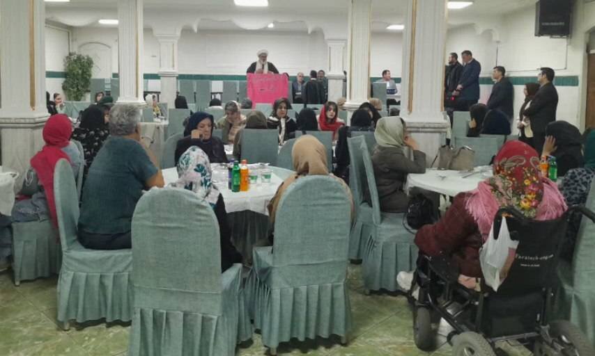 برگزاری مراسم گرامیداشت روز مادر ویژه مادران دارای فرزند معلول و سرپرست خانوار