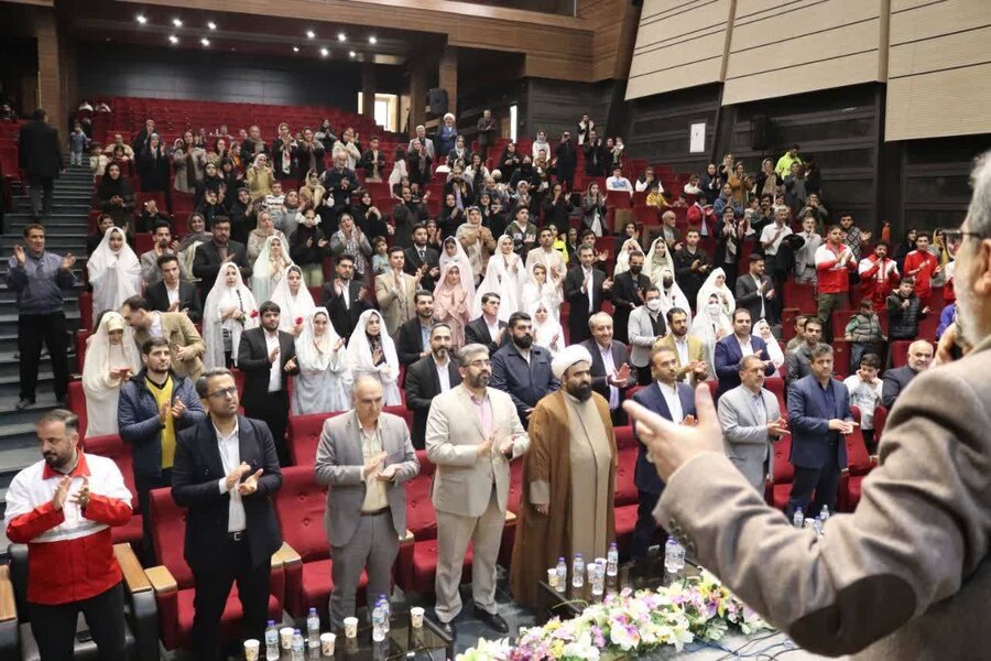 شهر قدس | جشن وصال ۳۰ زوج جوان همزمان با میلاد حضرت فاطمه‌الزهرا(س)