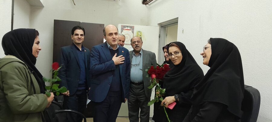 تجلیل از بانوان شاغل در بهزیستی گیلان