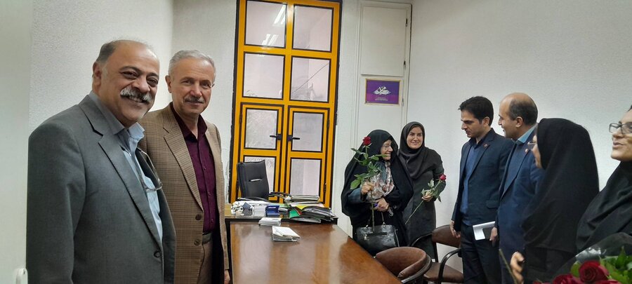 تجلیل از بانوان شاغل در بهزیستی گیلان