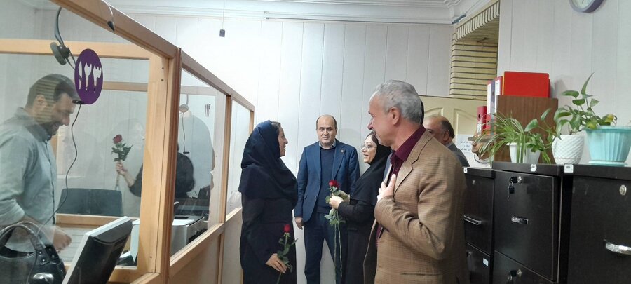 تجلیل از بانوان شاغل در بهزیستی گیلان