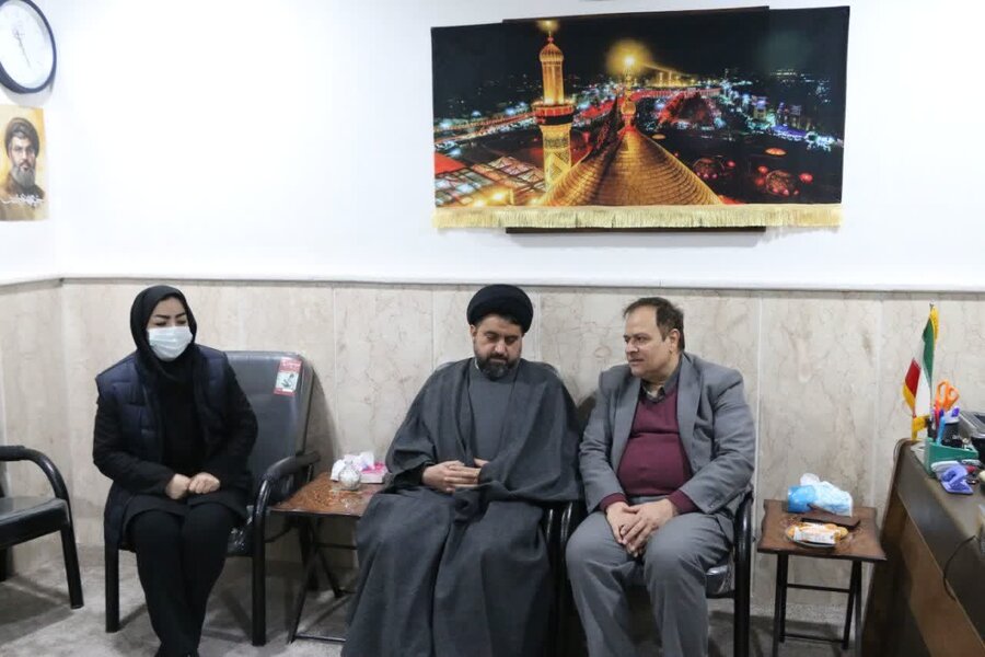 مدیر بهزیستی شهرستان کرج با امام جمعه محمدشهر دیدار و گفتگو کرد