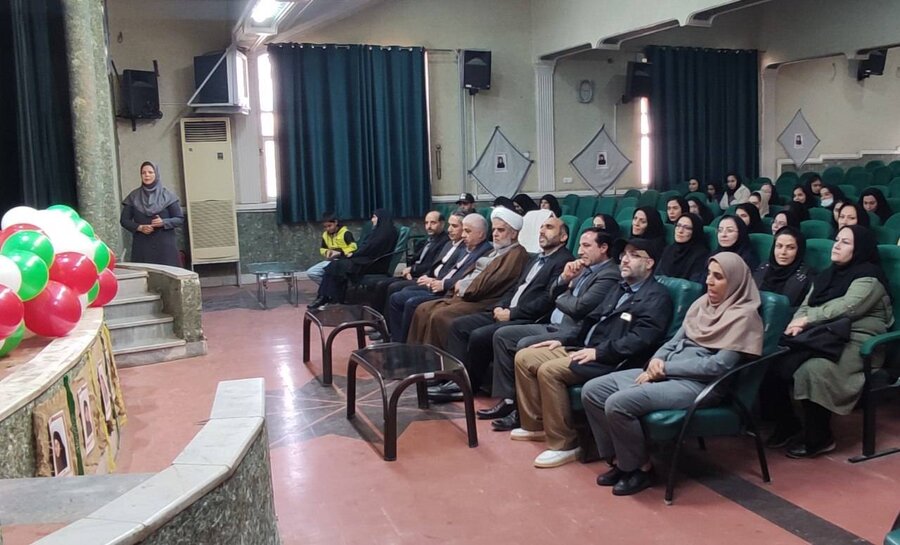 قرچک l حضور سرپرست اداره بهزیستی در جشن دانشگاه پیام‌نور به مناسبت بزرگداشت روز زن و مادر