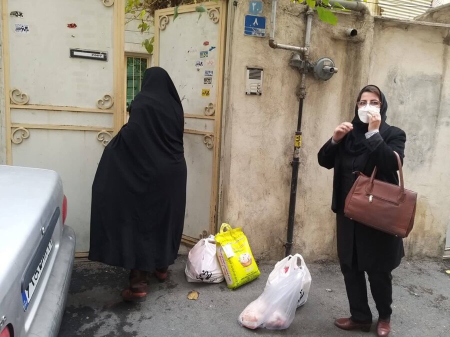 شهرتهران| توزیع سبد کالای معیشتی ویژه بانوان سرپرست خانوار تحت پوشش