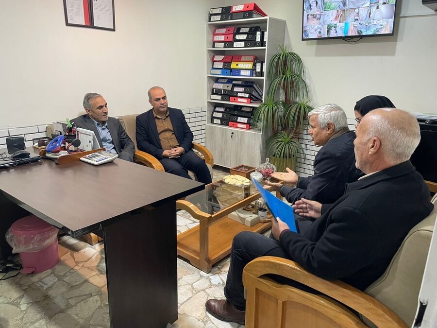 رباط کریم |بازدید فرماندار و رئیس بهزیستی از مرکز اعصاب و روان بانوان پرتو