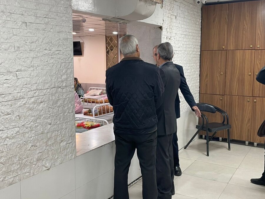 رباط کریم |بازدید فرماندار و رئیس بهزیستی از مرکز اعصاب و روان بانوان پرتو