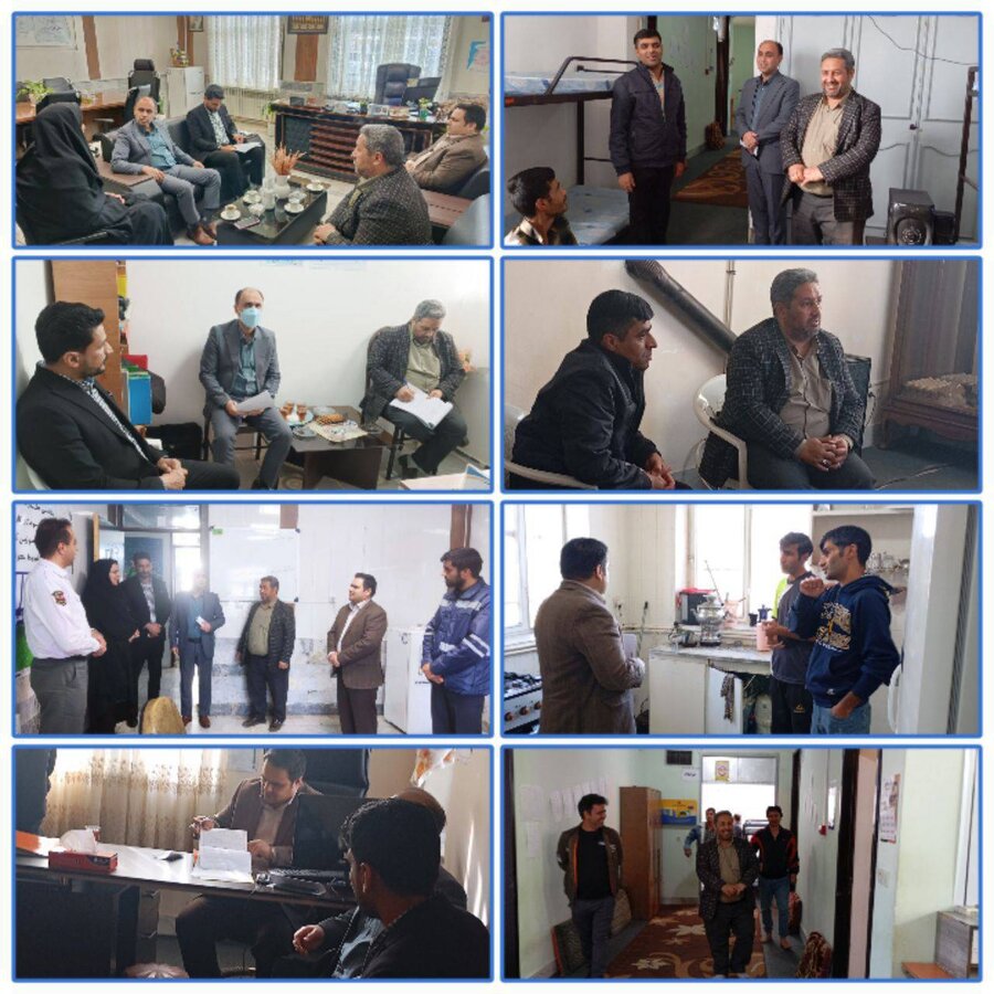 سربیشه/بازدید مسئول بازرسی و رئیس اداره حراست بهزیستی استان از مراکز تحت نظارت