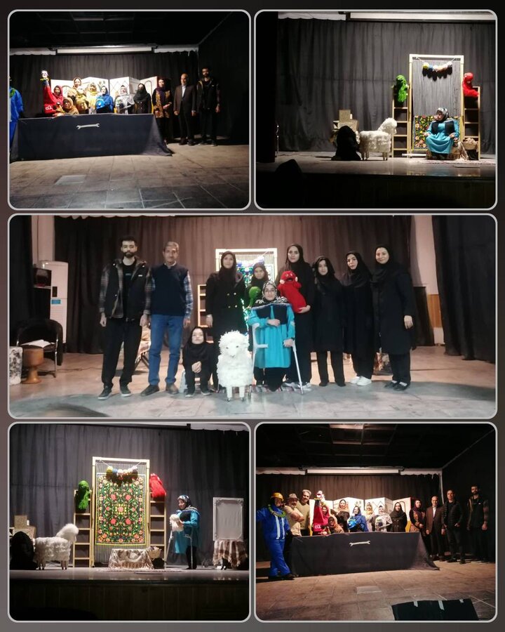 طبس/بازبینی دو اثر نمایشی در هفتمین جشنواره تئاتر معلولین منطقه ای کویر کرمان