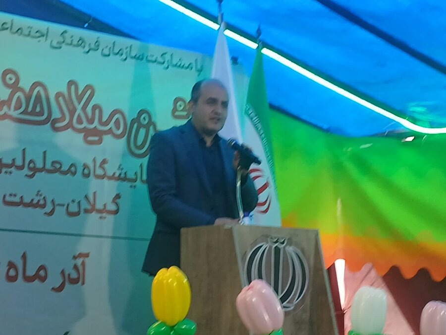 جشن روز مادر در آسایشگاه سالمندان و معلولین رشت برگزار شد