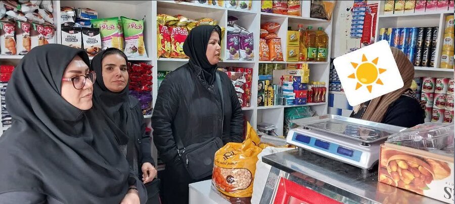 بازدید کارشناسان بهزیستی استان از طرح اشتغال‌زایی زن سرپرست خانوار در بهار 
