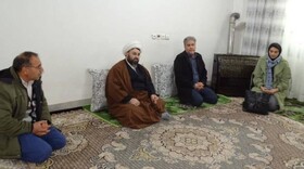 بازدید امام جمعه شهرستان چهاربرج به همراه مسئولان بهزیستی از منزل زنان سرپرست خانوار بمناسبت روز مادر و گرامیداشت مقام زن