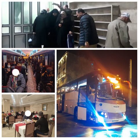 بندرگز | اعزام ۲۵ نفر از مددجویان بهزیستی بندرگز به مشهد مقدس