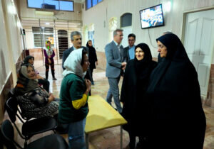 قدردانی از مهربانی‌های بی‌وقفه؛بازدید مسئولان استانی از مرکز توانبخشی فیاض‌بخش