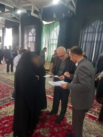 دستور دکتر گازرانی مدیرکل بهزیستی خراسان جنوبی جهت رفع مشکل مددجوی حوزه اجتماعی در دیدار مردمی روستای فورخاص