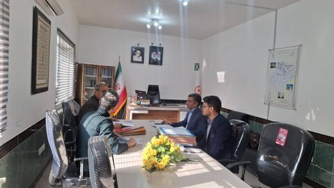 نهبندان/برگزاری جلسه بررسی پرونده‌های اشتغال و مسکن مددجویان بهزیستی