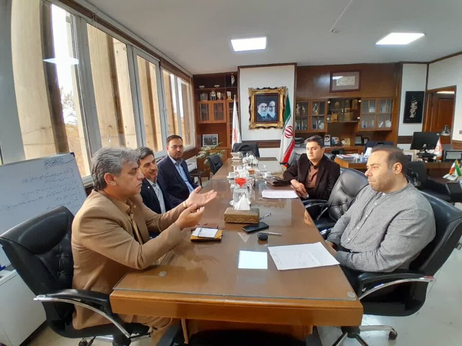 دیدار مدیرکل و معاون توسعه توانمندسازی بهزیستی قم با معاونت توسعه مدیریت و منابع سازمان بهزیستی کشور