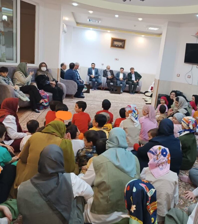 جشن میلاد کوثر در مرکز فرزندان آسمانی یزد