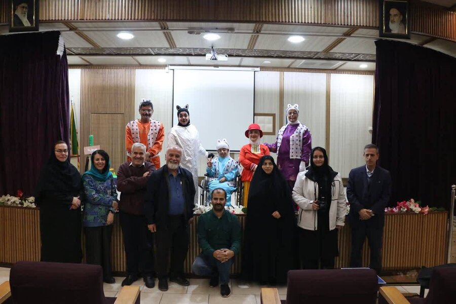 بازبینی ۱۳ اثر تئاتر معلولین استان گیلان به منظور راهیابی منتخبین به هشتمین جشنواره تئاتر افراد دارای معلولیت کاسپین