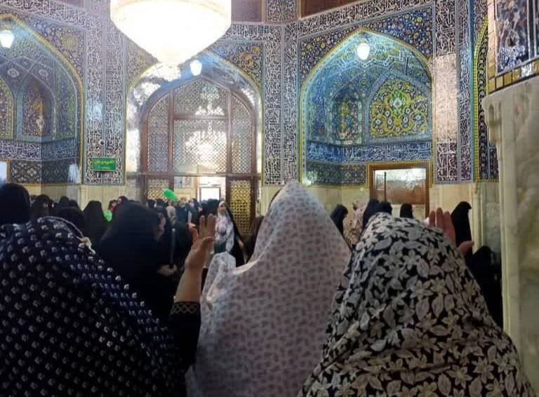 شهر قدس | اعزام مددجویان مرکز نگهداری معلولین به مشهد مقدس