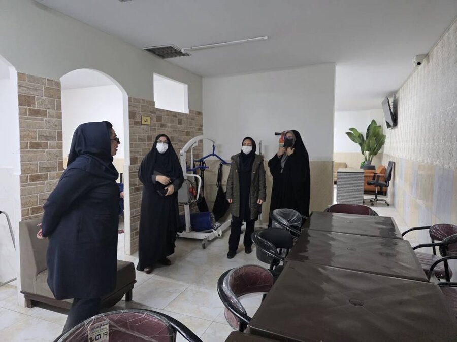 شهر قدس | بازدید تیم نظارت از سه مرکز نگهداری بهزیستی