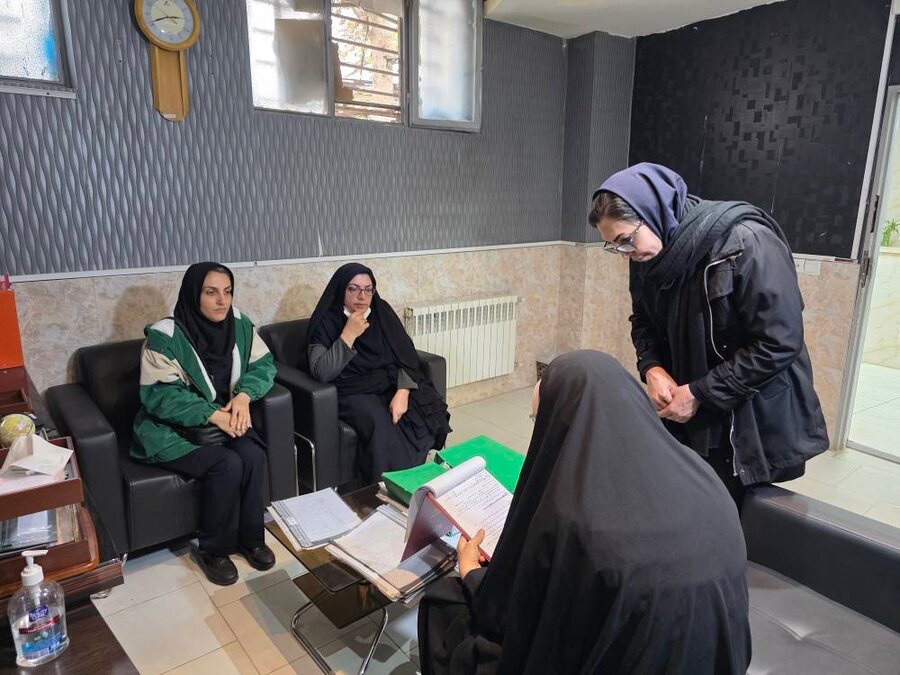 شهر قدس | بازدید تیم نظارت از سه مرکز نگهداری بهزیستی