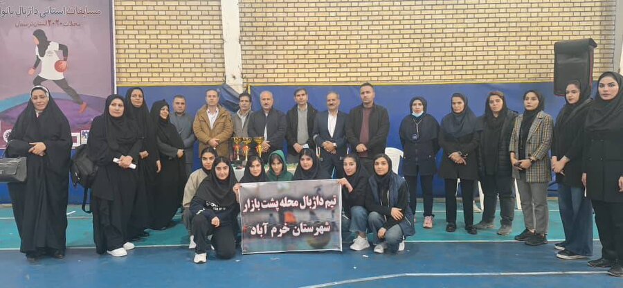 راهیابی تیم داژبال دختران محله پشت بازار به مسابقات کشوری