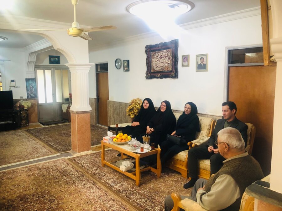 تجلیل از مادرگرانقدر شهید