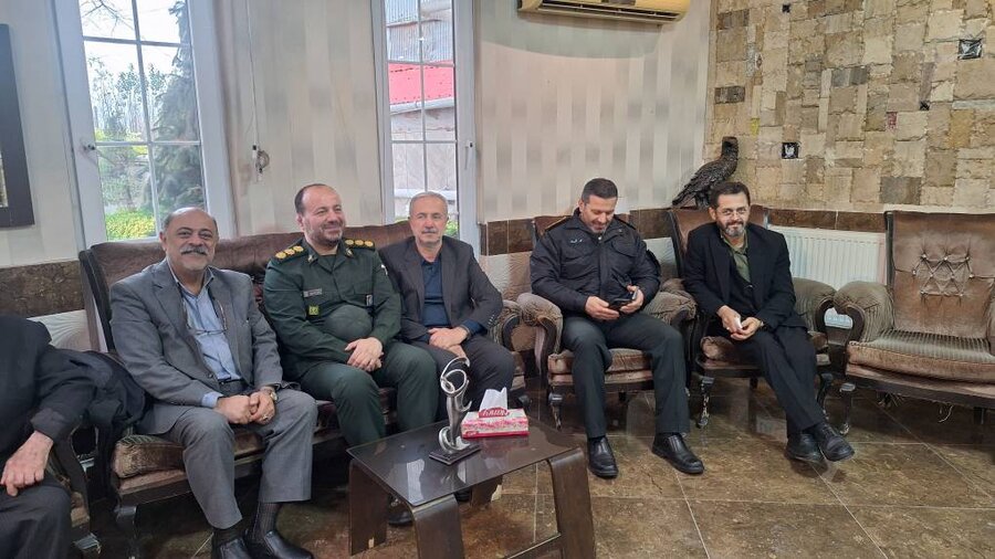 آستانه اشرفیه | برگزاری مراسم گرامیداشت ولادت حضرت فاطمه زهرا (س) و روز مادر در مرکز سالمندان مهر آیین جلالیه