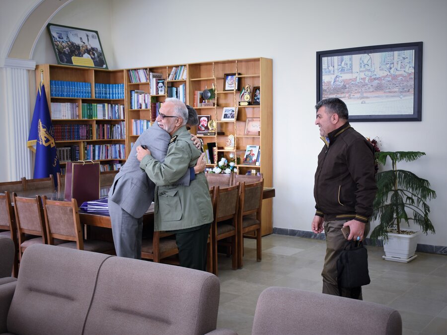 دیدار با فرماندهان سپاه