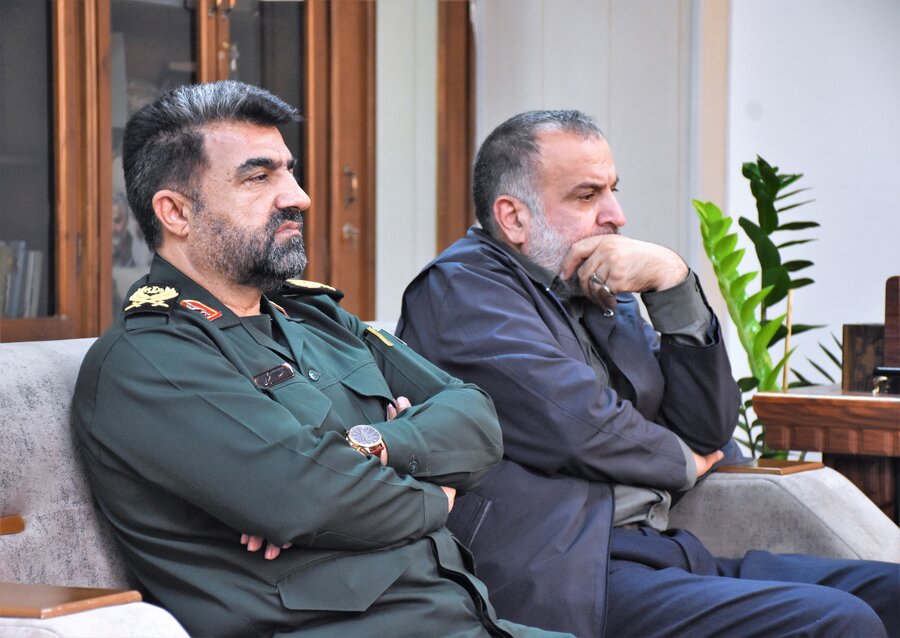 دیدار با فرماندهان سپاه