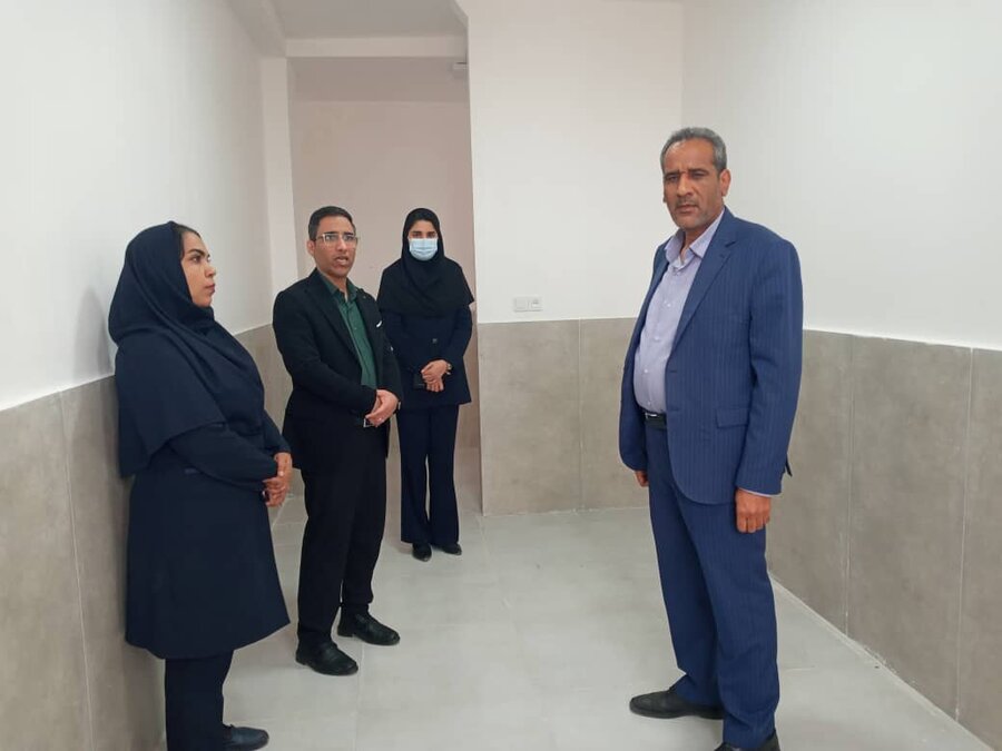 بندرعباس | بازدید سرپرست بهزیستی از سرای سالمندان لقمان حکیم 