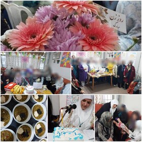  لاهیجان /برپایی جشن روز مادر در مرکز روزانه سالمندان "موج شادی"