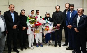 استقبال مدیرکل بهزیستی و مسئولان استانی از مدال آوران مسابقات پارآسیایی جوانان