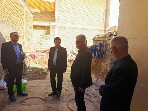 بازدید میدانی مسئولان بهزیستی از منازل مددجویان آسیب‌دیده در شهرستان لالی