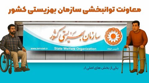 موشن گرافیک | معرفی خدمات اصلی معاونت توانبخشی بهزیستی