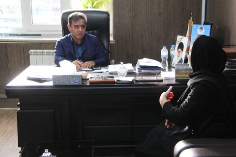 گزارش تصویری| میز ارتباطات مردمی