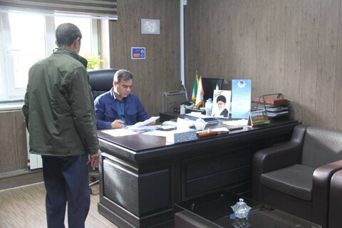 گزارش تصویری| میز ارتباطات مردمی