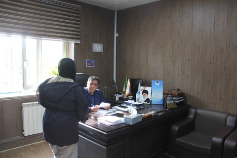 گزارش تصویری| میز ارتباطات مردمی