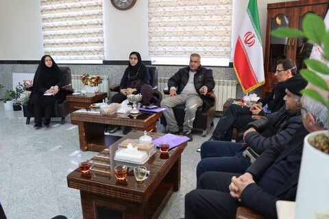 بازبینی آثار نمایشی بهزیستی استان اردبیل برای حضور در جشنواره تئاتر افراد دارای معلولیت طلوع