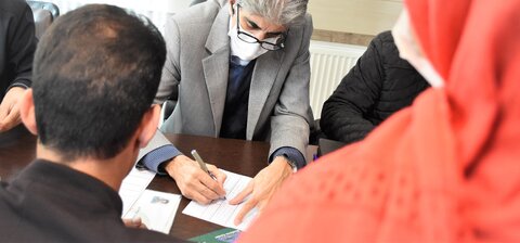 ارتباطِ بدون واسطۀ مددجویان با مسئولان بهزیستی 