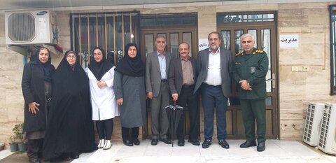 تنکابن/بازدید فرماندار تنکابن از مرکز نگهداری معلولان ذهنی مهر آفرینان شمال تنکا 