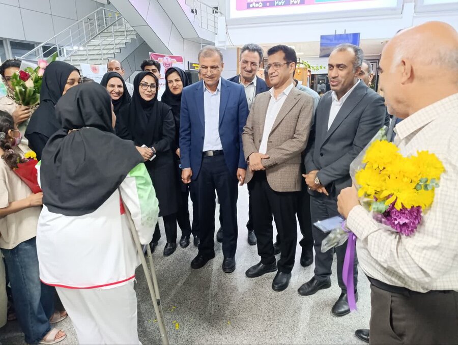 استقبال از نیایش سلیمی ، مدال آور بازی‌های پاراآسیایی جوانان 