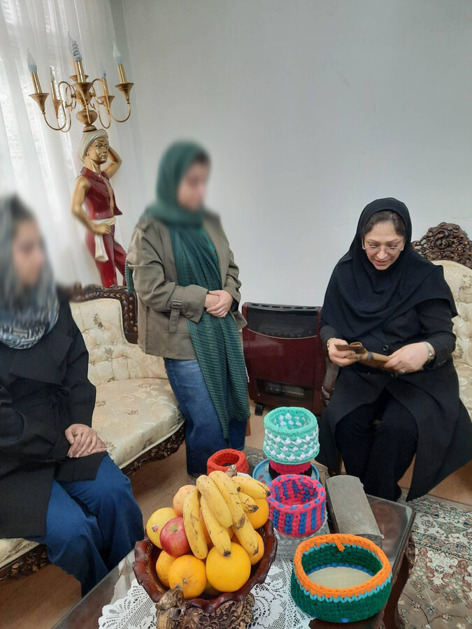 بازدید معاون سلامت اجتماعی بهزیستی گیلان از خانه کودکان و نوجوانان همای سعادت رشت